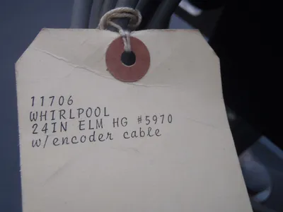 Used WHIRLPOOL 24IN ELM HG #5970 Cable & Wire | Maverick Industrial Sales #1107148