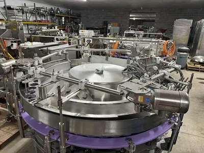 USED TEN BRINK ENGINEERING & CONSLUTING ROTARY POCKET FILLER 48 POCKET