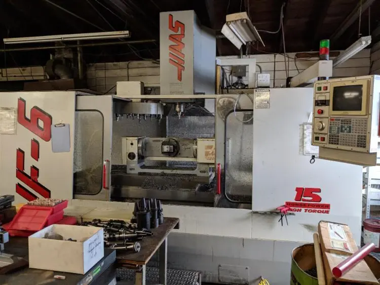 Used 1996 HAAS VF-6-5AXIS Vertical Machining Centers | Two Spade Machinery LLC #507813