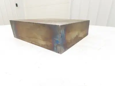 Mild Carbon Steel Flat Ground Stock 2.91" x 9-7/8" Square  75Lbs