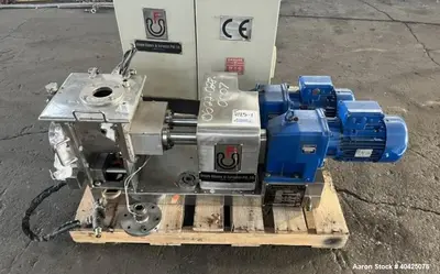 Used UNIQUE MME-3 Double Arm Mixer Extruders Illinois US | Aaron Equipment #1329189