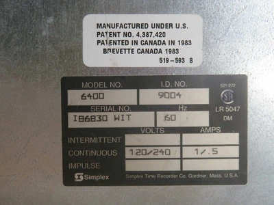 Used SIMPLEX _UNKNOWN_ Timers Texas US | OCO Industrial #1691178