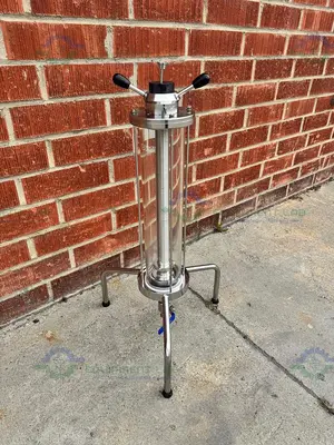 Used CYTIVA / GE / PHARMACIA BPG 100 / 500 CHROMATOGRAPHY COLUMN 4L BROKEN GLASS Chromatography California US | Equipment Lab #1277636