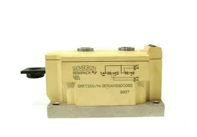 USED SEMIKRON SKKT25014 GE104X125DC053 THYRISTOR