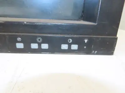 Allen Bradley 6157-BEDAAZZAZZZ Monitor Screen CRT Interface CRACKED GLASS