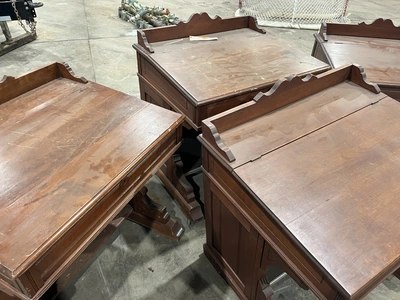 4 Vintage Davenport Writing Desks
