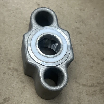 (2) Stainless Steel Process Connector 1/2” NPT NNB Fast Shipping! + Warranty