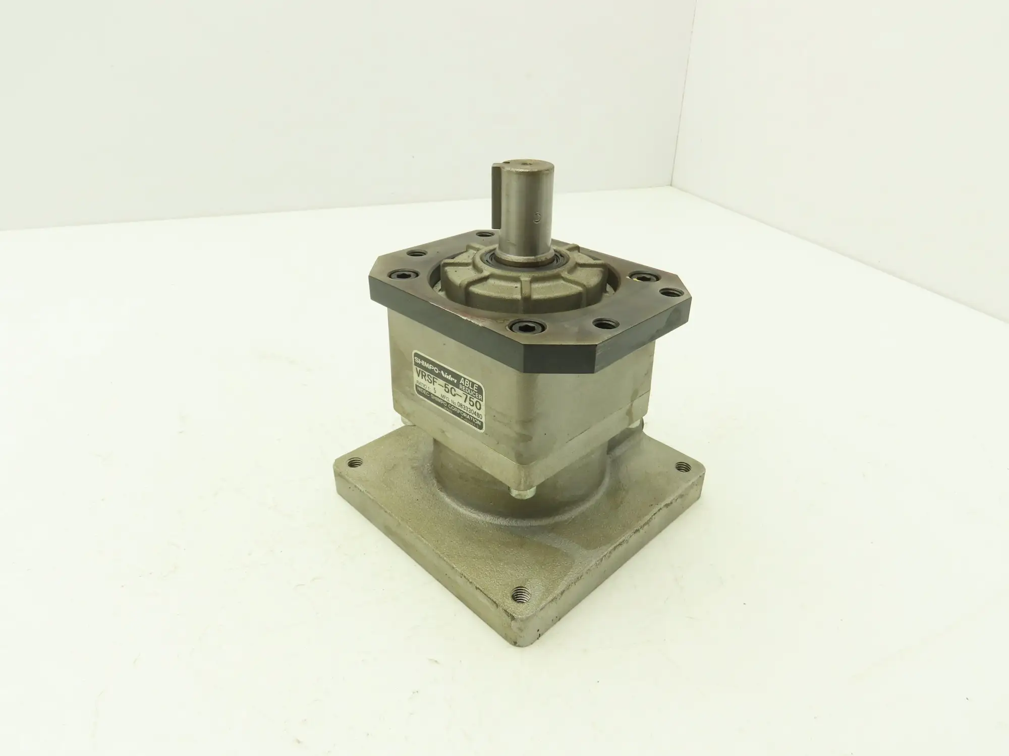 Shimpo-Nidec VRSF-5C-750 Able Planetary Reducer 5:1 Ratio Inline Servo Gearhead