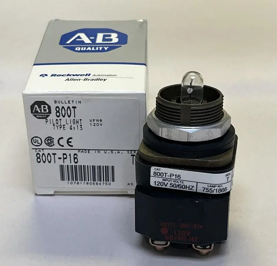 New | in-Stock ALLEN-BRADLEY 800T-P16 Miscellaneous Equipment (Electrical & Power) | Surplus Asset Holdings #1200579
