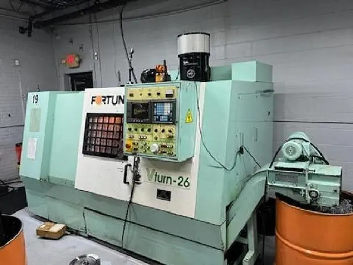 Used 1995 FORTUNE FORTUNE VTURN-26 X 60 CNC LATHE CNC Lathes California US | Bay Area CNC Machinery #683331