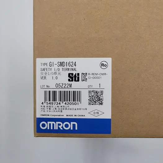 New | in-Stock OMRON OMRON AUTOMATION GI-SMD1624 12IN 4 OUT CIP SAFETY TERMINAL IN BOX Misc Electrical & Power Parts | ND Industrial Surplus #1221967