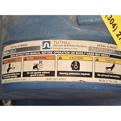 USED TUTHILL 5009-21L2