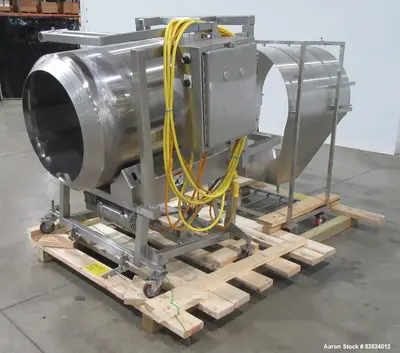 Used Stainless Steel Flavoring Drum with Adjustable Pitch & Control Panel