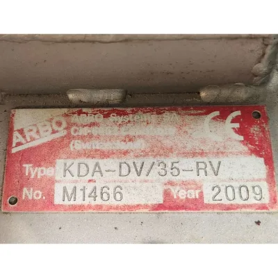 Used Arbo Engineering Feed Hopper with agitator