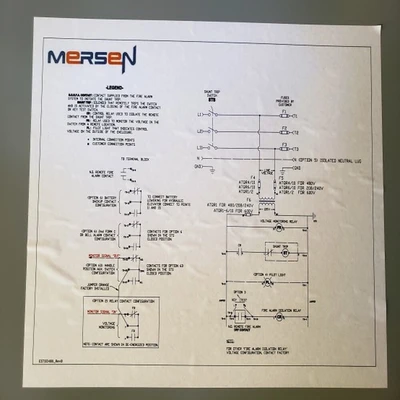 Mersen Ferraz 200 Amp Engineered Fusible Shunt Trip Switch