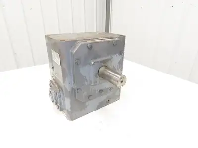 Morse Raider 450Q180LR30 Worm Gearbox 30:1 Reducer 6.2Hp 58rpm Dual Shaft Output