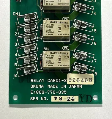 Used OKUMA E4809-770-035 Miscellaneous Equipment (Electrical & Power) | Surplus Asset Holdings #1202880