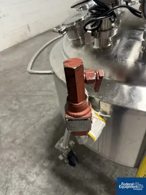USED Precision 150 Liter Precision Stainless Reactor, 316 S/S, 45/100#