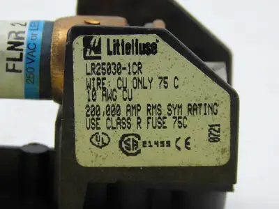 Littelfuse LH25030-1CR Fuse Block Holder 10AWG 25LB-IN 10,000AMP Lot of 7