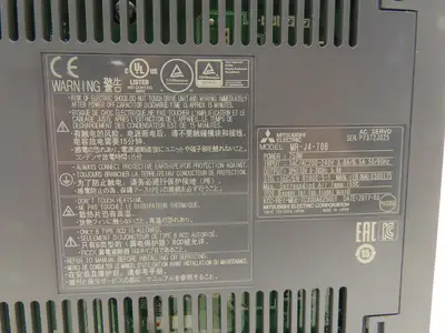 Mitsubishi MR-J4-70B AC Servo Drive 0.75kW 200-240V 3Ph MELSERVO J4