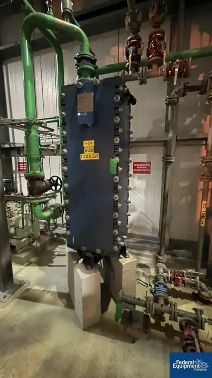 Used SGL Systems 149.6 Sq Ft SGL Carbon Graphite Block Heat Exchanger, 100/100# Heat Exchangers Ohio US | Federal Equipment Company #126936