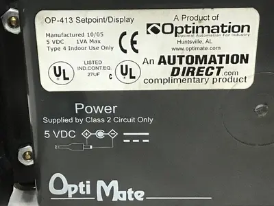 Used AUTOMATION DIRECT OP-413 Interface Monitors Michigan US | Ideal Machinery #1233044