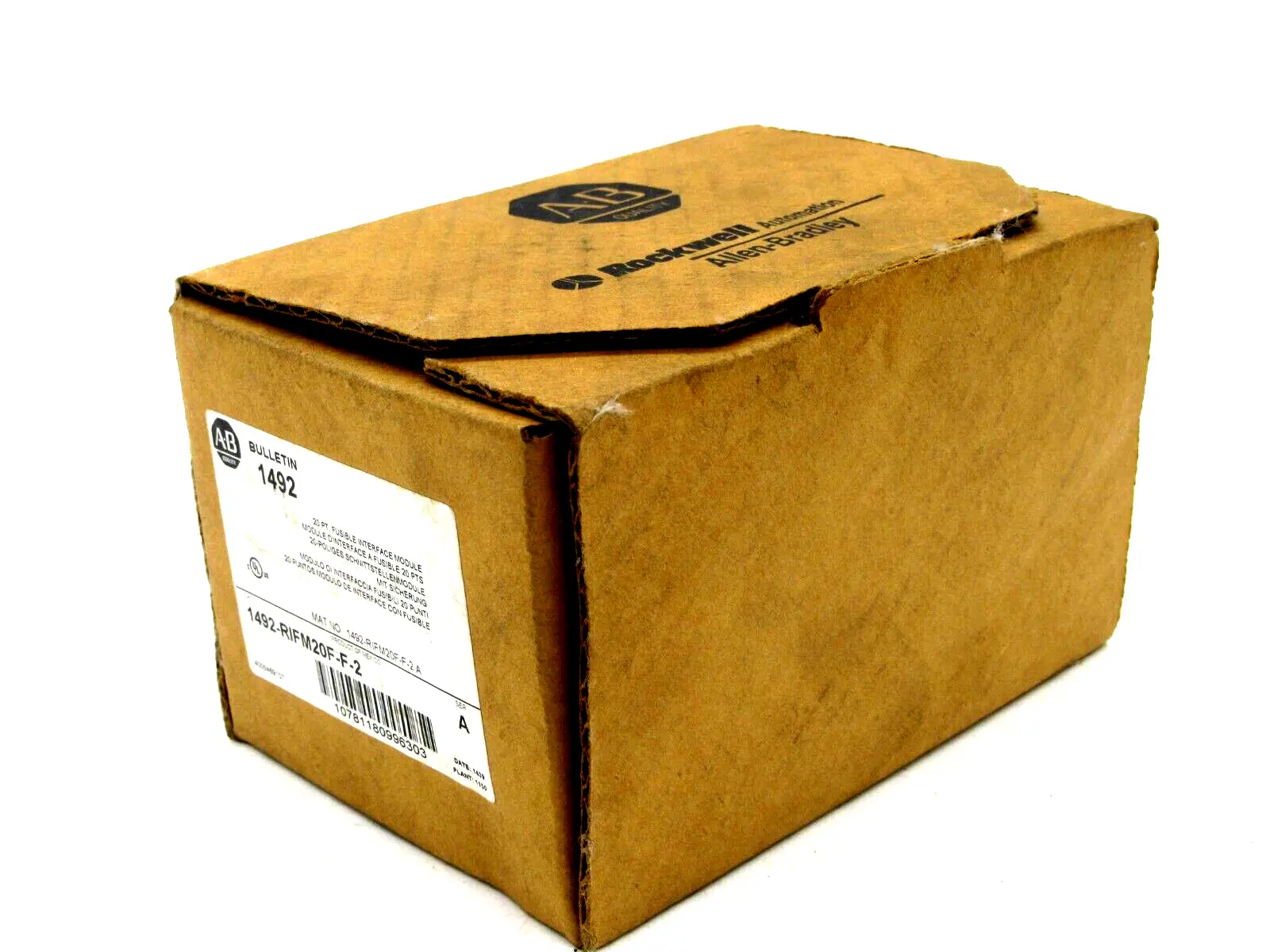 NEW ALLEN BRADLEY 1492-RIFM20F-F-2 MODULE SERIES A 1492RIFM20FF2