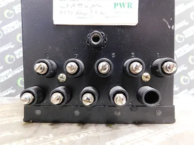 ABB 290B346A10 B Differential Relay Type HU-1 No Glass Damaged Reset Switch Used