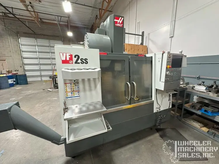 2013 HAAS VF-2SS MACHINING CENTERS, VERT., N/C & CNC | Wheeler Machinery Sales