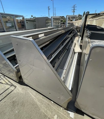 130-0141 Barker BDPF-R 12’ Remote Refrigerated Self Service Multi Deck Cooler