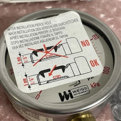 NEW Weiss Instruments LF251-015-4L