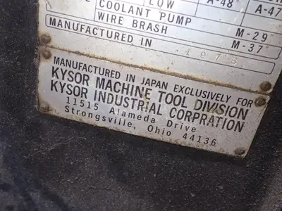 USED 1978 KYSOR MACHINE TOOL DIVISION HA250