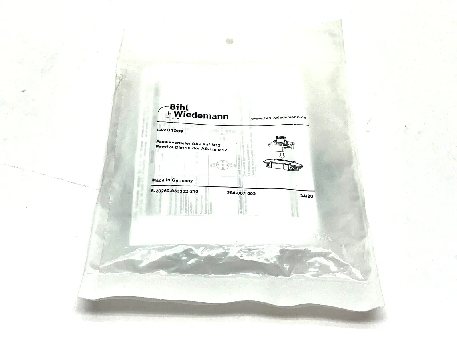 New | in-Stock Bihl+Wiedemann BWU1239 Electronic Splitters Michigan US | Maverick Industrial Sales #1391189