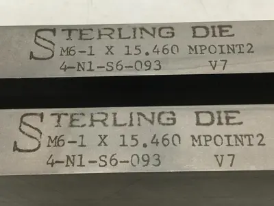 NEW STERLING DIE 4-N1-S6-903