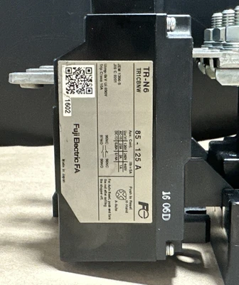 NEW Fuji Electric ["SC1CBAA", "SC-N6 [125]", "3NC3H", "TR-N6", "TR1CBNW"]