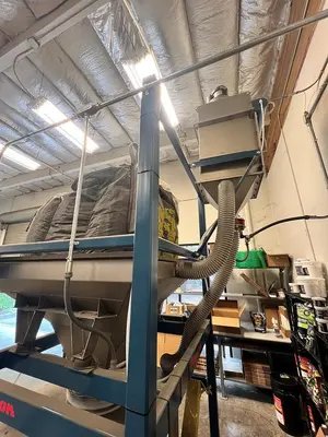 USED 2021 FLEXICON CORPORATION BFH-C-X BULK-OUT SYSTEM WITH FLEXIBLE SCREW CONVEYOR