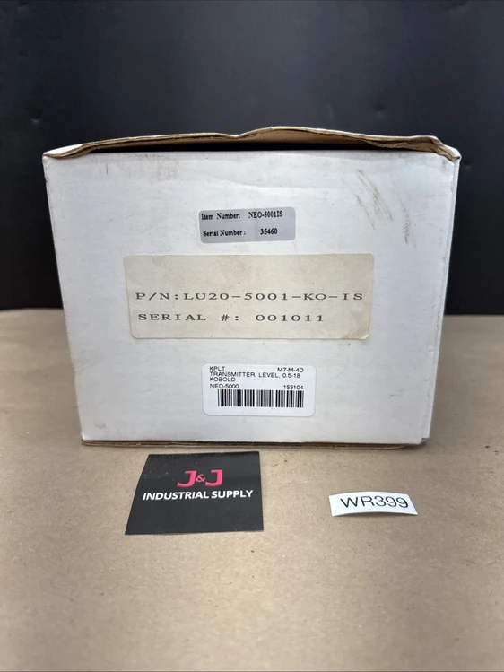 New | in-Stock Kobold LU20-5001-KO-IS Sensors | J&J Industrial Supply #503112