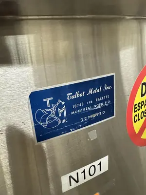 Talbot Metal 1150 L Tank