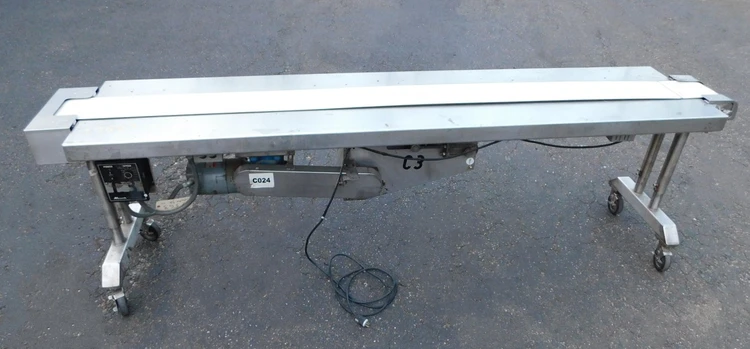 Used SS PACKING CONVEEYOR 8" X 10' CONVEYOR Belt Conveyors New Jersey US | Champion Trading Corporation #423431