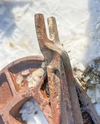 Used RAMPP CO. LEFT-HAND DRILLING TOOL WRENCH (4" X 55" CLAW-END / J-WRENCH) Wrenches Pennsylvania US | East West Machinery & Drilling #1417898