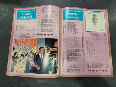 Magazine Holyfield Vs. Foreman Volume 1 No. 1
