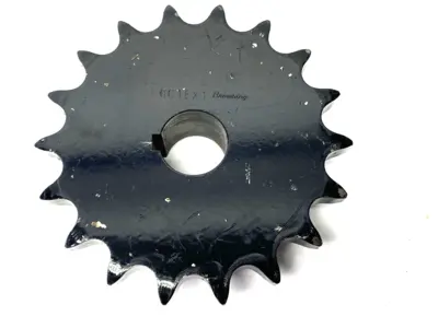 USED BROWNING ROLLER CHAIN SPROCKET 18 TEETH 3/4" PITCH SHELFWARE