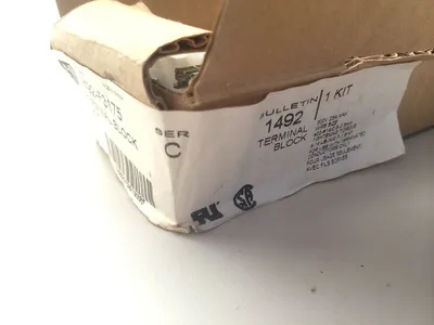 1492-F3175 | Allen Bradley  Terminal Block Kit 2) 3'ft Rails 88 per Rail White - New Other