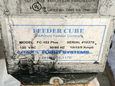 Used VIBRA-FLIGHT FEEDER SYSTEM W/ BOWL, INLINE, HOPPER, FC-102 PLUS Vibratory Feeders | Maverick Industrial Sales #1109923
