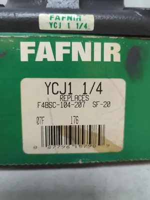 New | in-Stock FAFNIR YCJ1 1/4 Industrial Controls Ohio US | Surplus Asset Holdings #1238656
