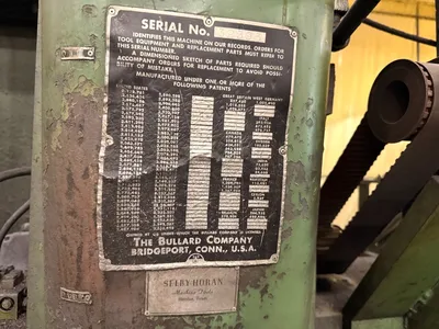 BULLARD 56” DYN-AU-TAPE BORING MILLS, VERTICAL, N/C & CNC | Prime Machinery (11)