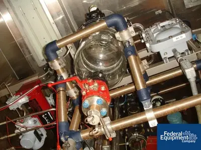 USED R&M Italia 160 Liter R & M Italia Glass Lined Reactor Set