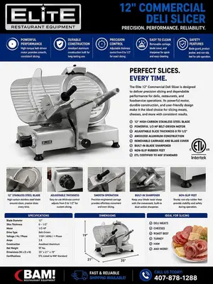 Deli Slicer