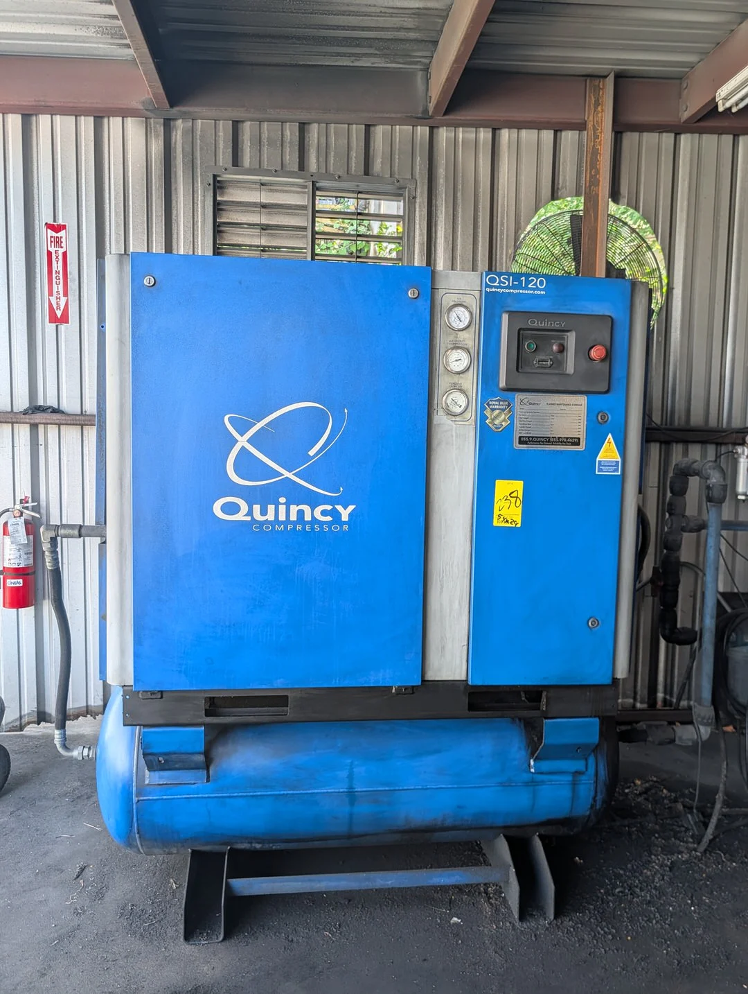 Used _UNKNOWN_ _UNKNOWN_ Rotary Screw & Sliding Vane Air Compressors Texas US | IRS Auction #1320736
