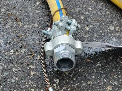 1" x 50 FT 400 PSI Yellow Air/Water Hose